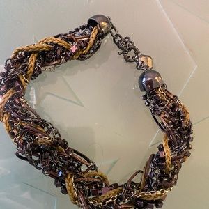 Uterque chunky multi strands necklace